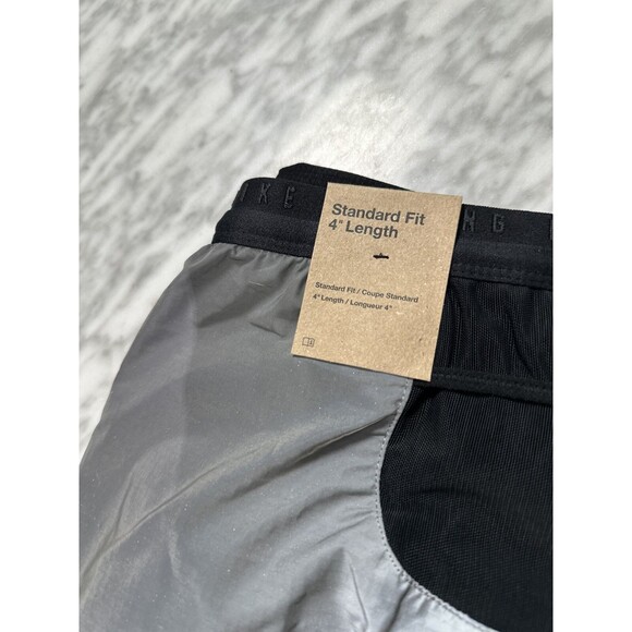 Nike Dri-Fit ADV Run Division 4" Shorts Reflective Silver FZ1123-035 Men's XXL - Picture 13 of 16